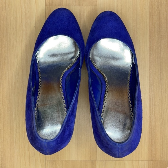 Bebe - Suede Platform Pumps - Picture 6 of 15